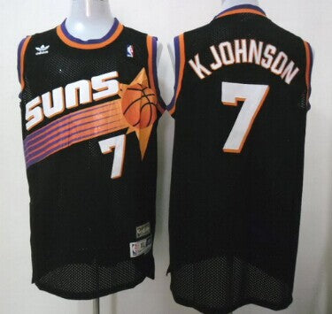 Kevin Johnson Phoenix Suns black Throwback jersey