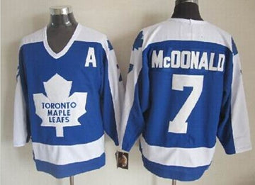 Lanny McDonald Toronto Maple Leafs blue Throwback jersey
