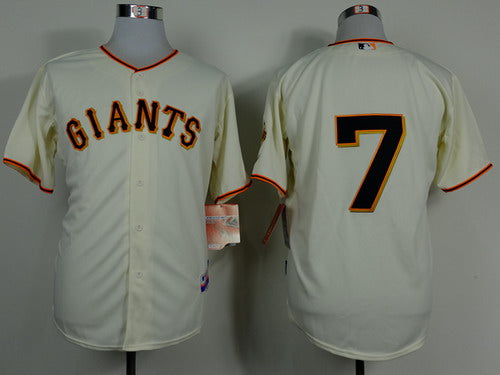 Gregor Blanco San Francisco Giants cream jersey