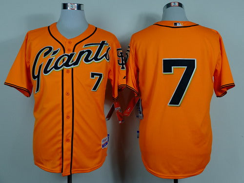 Gregor Blanco San Francisco Giants orange jersey