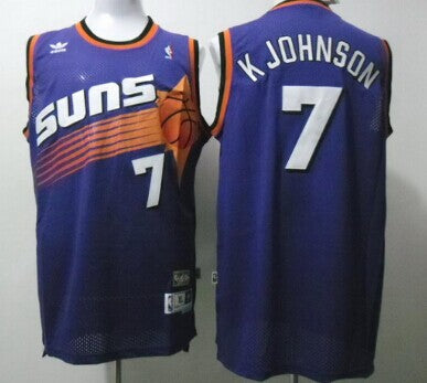 Kevin Johnson Phoenix Suns purple Throwback jersey