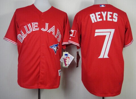 Jose Reyes Toronto Blue Jays red jersey