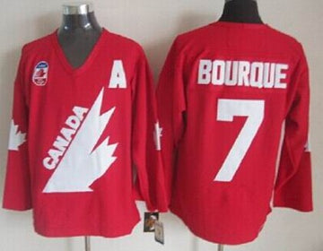 Ray Bourque Team Canada red Throwback jersey