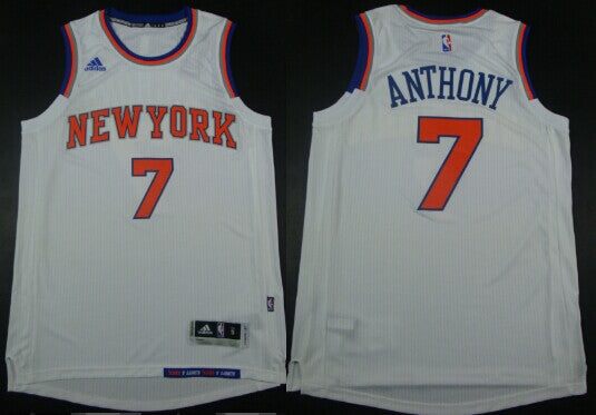 Carmelo Anthony Revolution New York Knicks white jersey