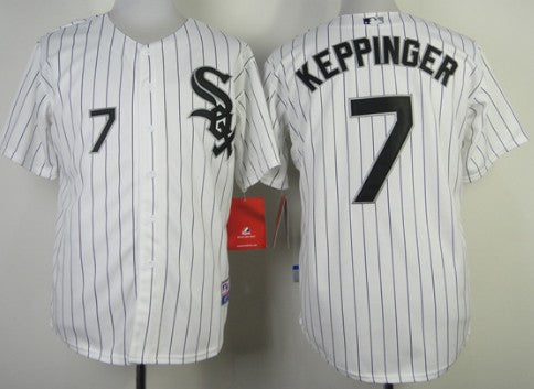 Jeff Keppinger Chicago White Sox white jersey