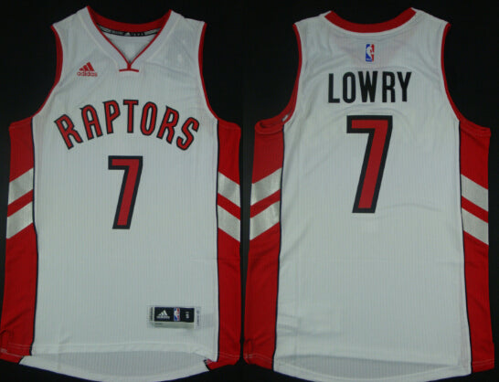 Kyle Lowry Revolution Toronto Raptors white jersey