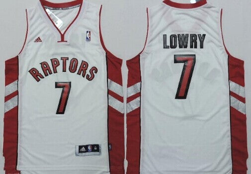 Kyle Lowry Revolution Toronto Raptors white jersey