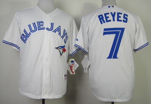 Jose Reyes Toronto Blue Jays white jersey