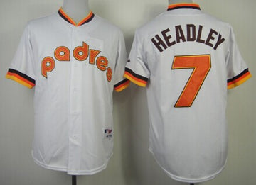 Chase Headley San Diego Padres white jersey