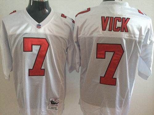 Michael Vick Atlanta Falcons white Throwback jersey