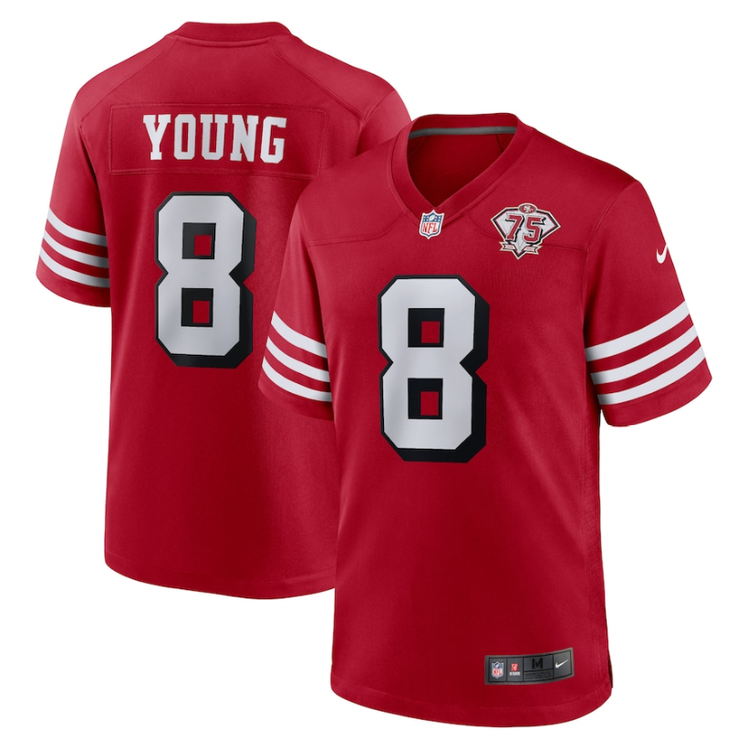Steve Young Nike San Francisco 49ers Game jersey