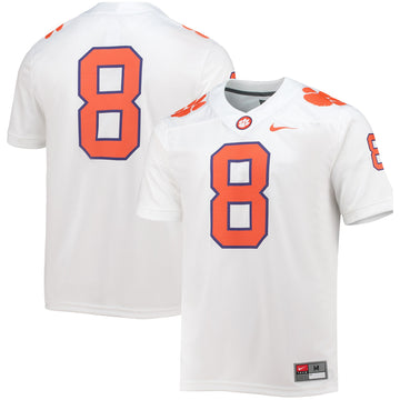 Clemson Tigers white jersey