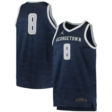 Jordan Brand Georgetown Hoyas navy jersey