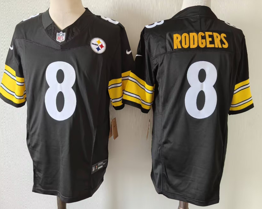Men Nike Pittsburgh Steelers black Vapor jersey