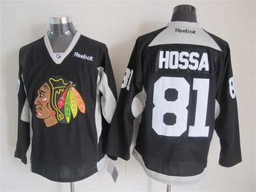 Marian Hossa Chicago Blackhawks black jersey