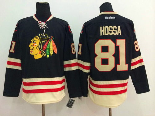 Marian Hossa Chicago Blackhawks black Winter Classic jersey