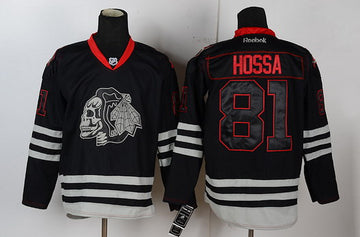 Marian Hossa Chicago Blackhawks black jersey