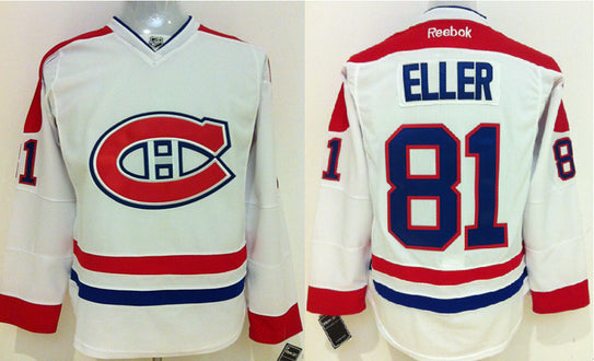 Lars Eller Montreal Canadiens white jersey