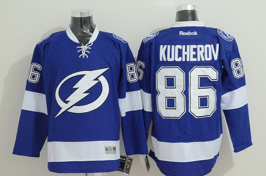 Nikita Kucherov New Tampa Bay Lightning blue jersey