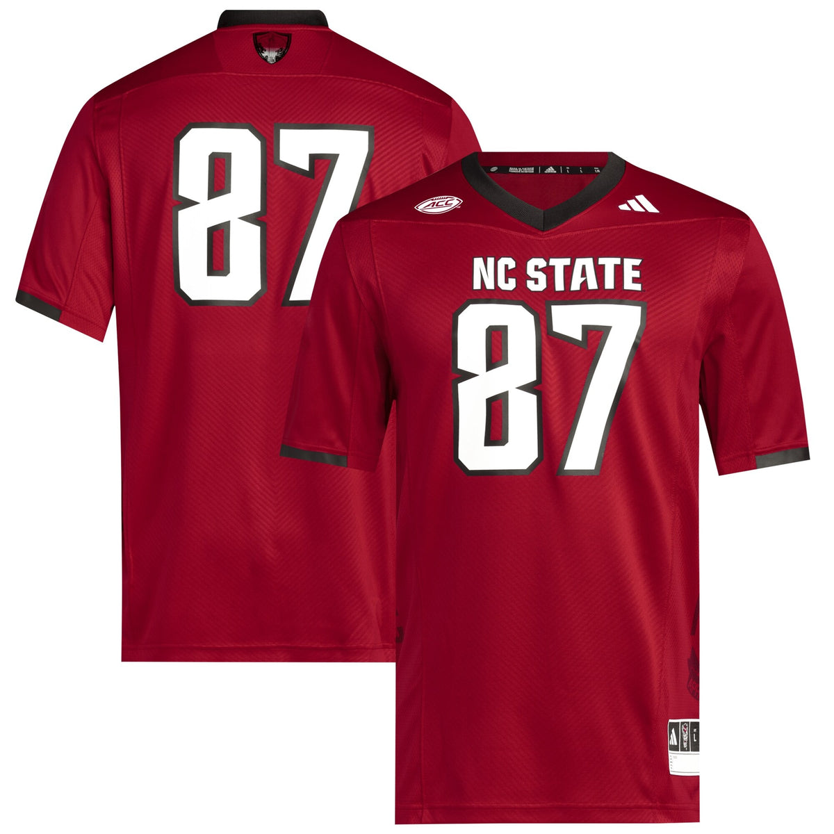 NC State Wolfpack red jersey