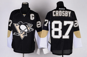 Sidney Crosby Pittsburgh Penguins black jersey