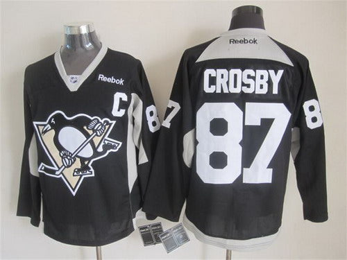 Sidney Crosby Pittsburgh Penguins black jersey