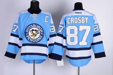 Sidney Crosby Pittsburgh Penguins blue jersey