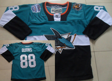 Brent Burns San Jose Sharks blue Stadium Series jersey