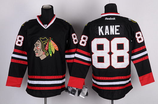 Patrick Kane Chicago Blackhawks black jersey