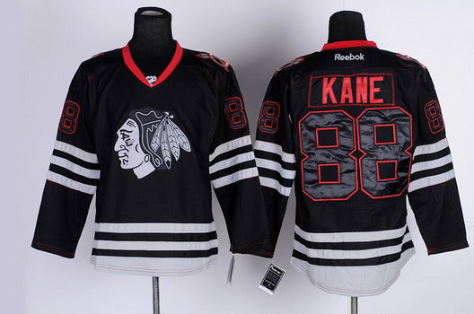 Patrick Kane Chicago Blackhawks black jersey