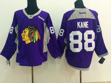 Patrick Kane Chicago Blackhawks purple jersey