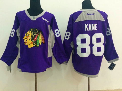 Patrick Kane Chicago Blackhawks purple jersey
