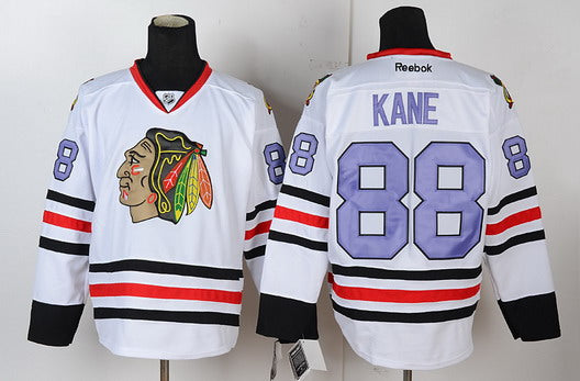 Patrick Kane Chicago Blackhawks white jersey