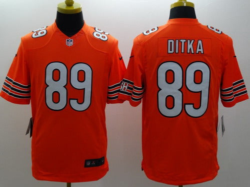 Nike Mike Ditka Chicago Bears orange Limited jersey