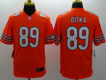 Nike Mike Ditka Chicago Bears orange Limited jersey