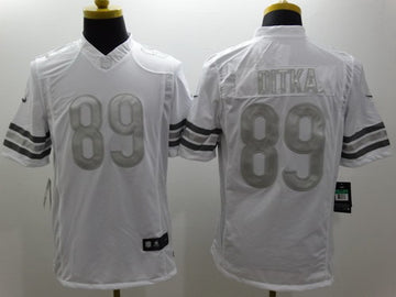 Nike Mike Ditka Chicago Bears platinum Limited jersey