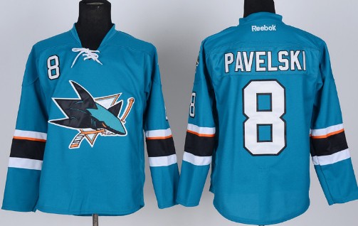 Joe Pavelski San Jose Sharks blue jersey