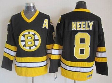 Cam Neely Boston Bruins black Throwback jersey