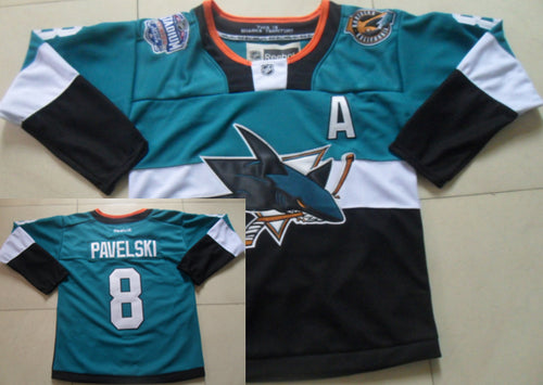 Joe Pavelski San Jose Sharks blue Stadium Series jersey
