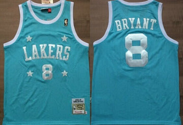 Kobe Bryant Los Angeles Lakers blue Throwback jersey
