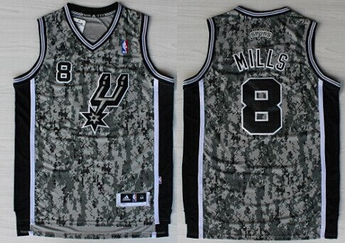 Patrick Mills Revolution San Antonio Spurs camo Camo jersey
