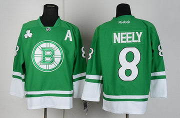 Cam Neely St. Patrick's Day Boston Bruins green jersey