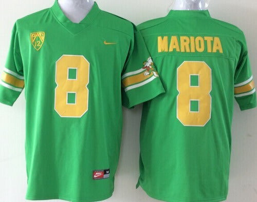 Marcus Mariota Oregon Ducks green Throwback jersey