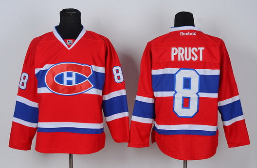 Brandon Prust Montreal Canadiens red jersey