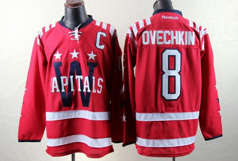 Alex Ovechkin Washington Capitals red Winter Classic jersey