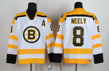 Cam Neely Boston Bruins white Throwback jersey