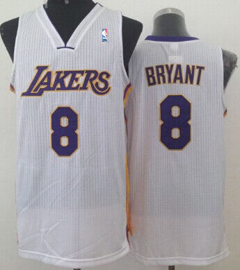 Kobe Bryant Los Angeles Lakers white jersey