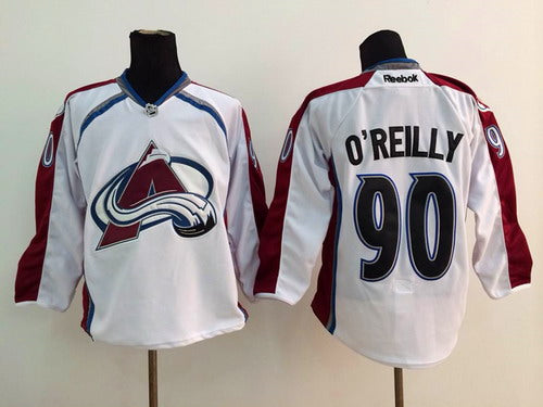 Ryan O'Reilly Colorado Avalanche white jersey