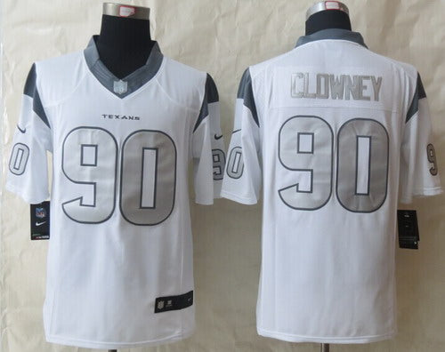 Nike Jadeveon Clowney Houston Texans platinum Limited jersey
