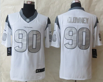 Nike Jadeveon Clowney Houston Texans platinum Limited jersey